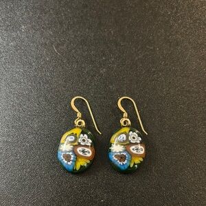 Vintage Murano glass earrings
